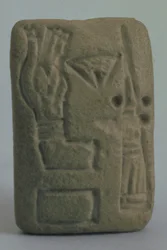 Document consisting of ideograms, from Uruk, Iraq, late 4th-early 3rd millennium BC
